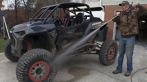 Cleaning Your RZR 101