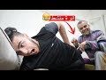 مقلب ابرة المنشط بخليل !! خاف وهرب من البيت اغرب مقلب في العالم