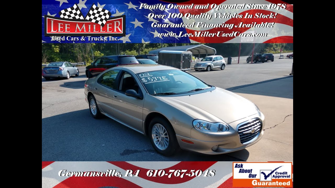 2002 Chrysler Concorde LXI, 75,000 miles. V6. Automatic. A.C. Leather