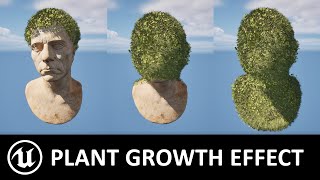 Unreal Engine 5.4 Plant Growth Effect Tutorial In Under 5 Mins