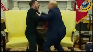 Thumbnail for Զելենսկուն անգամ ընթրիք բաժին չհասավ. Թրամփն ու Վենսը ծաղրուծանակի ենթարկեցին իրենց հյուրին