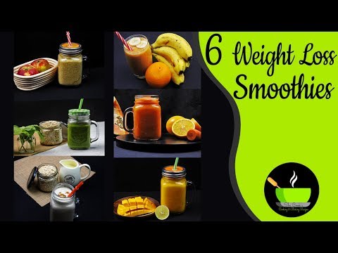 6-weight-loss-smoothie-recipes-|-healthy-breakfast-smoothie-recipes-|-detox-smoothies
