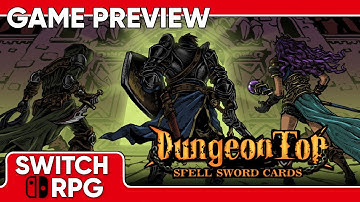 SwitchRPG Previews - DungeonTop - Nintendo Switch Gameplay