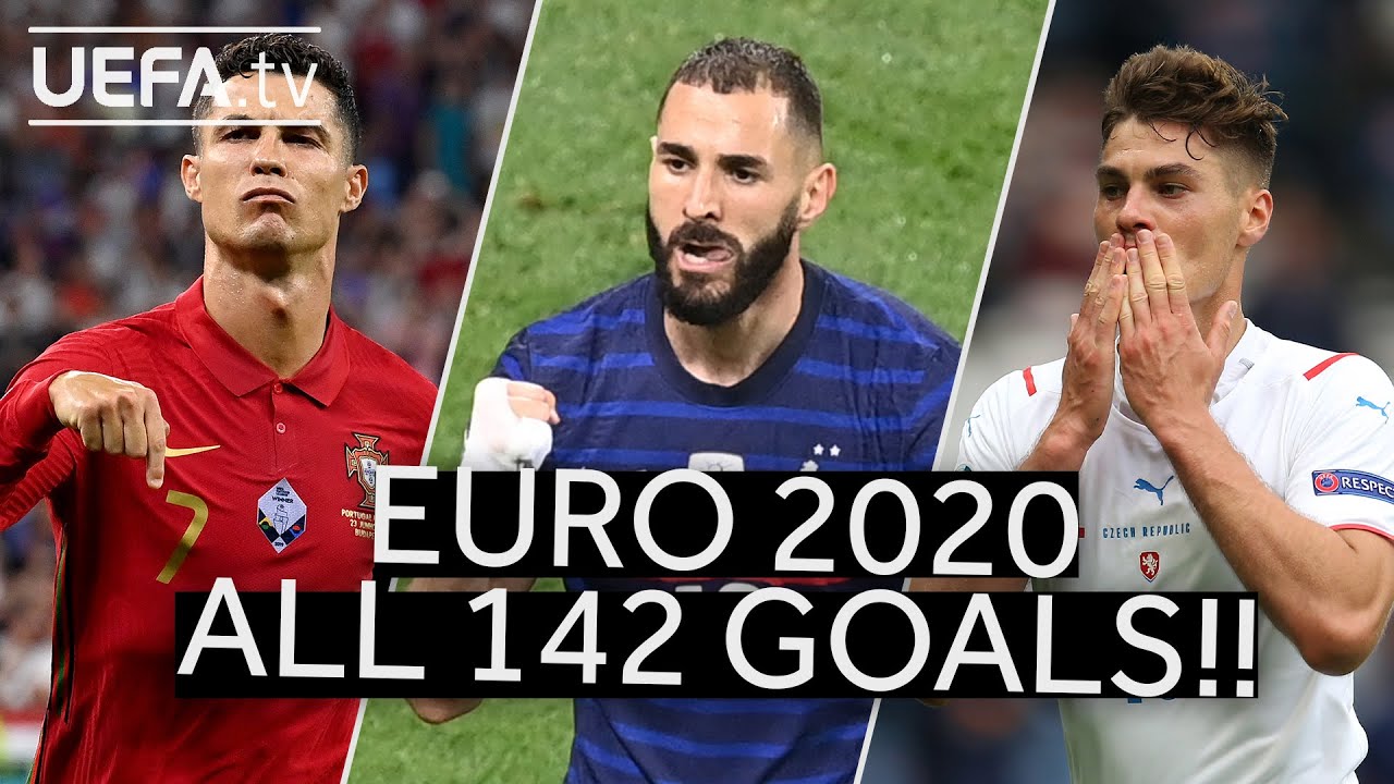 Watch all 142 goals scored at UEFA EURO 2020!