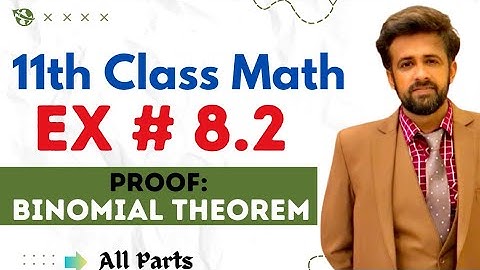 11th class math chapter 8 || Proof of Binomial Theorem || Mathematical induction & Binomial Theorem