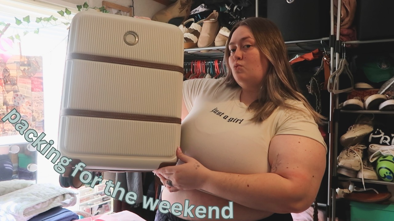 Видеоблог: собираю вещи на выходные
