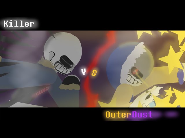 Dust!Sans vs Killer!Sans (Animation) 