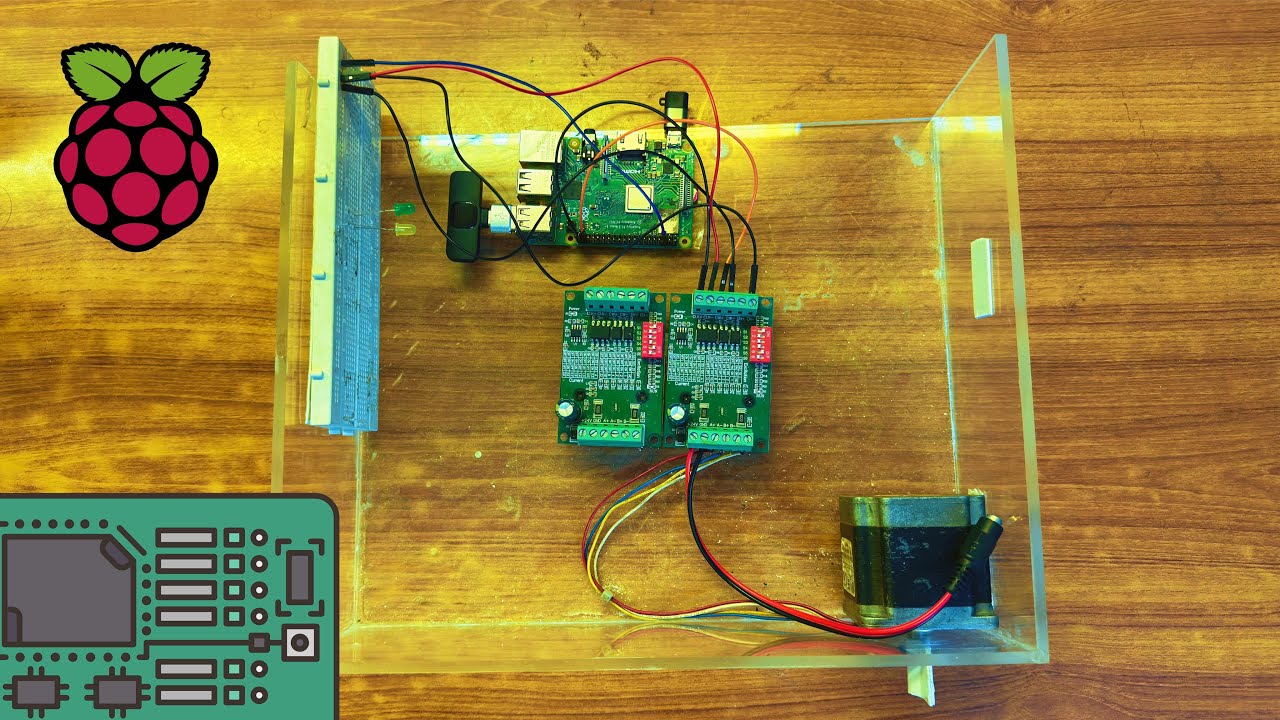 javafx + raspberrypi: controlling stepper motor -... Controlling a Hybrid Stepper Motor (NEMA 23) with Raspberry Pi 3 B+ ⚡🚀 ...