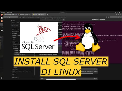 Install Microsoft SQL Server di linux