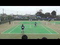 【フォロー集】 '15 関東学生ソフトテニス秋季リーグ 船水(颯)・星野ペア