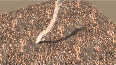 Dust Devil on Mars