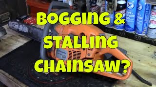 How I Fixed my Bogging Chainsaw by @GettinJunkDone