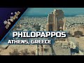 PHILOPAPPOS MONUMENT ATHENS GREECE DJI MINI 3 PRO #djimini3pro #athens