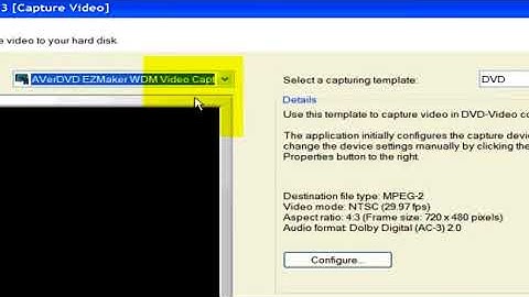 How To Create & Edit Videos   Capturing Video With Nero