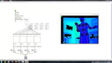 MaxMSP & Kinect Virtual Percussion - Phase 1
