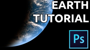 Realistic Planet Earth Tutorial - Adobe Photoshop