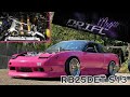 Building a 240SX S13 RB25DET Caged Drift Car in 10 Minutes!!!