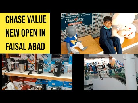 Chase Value New open in Faisalabad