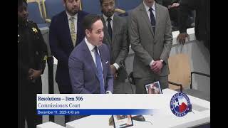 Harris County Commissioners Court December 11th, 2025