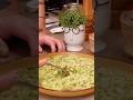 RISOTTO CREMA DI PISELLI E SALSICCIA
