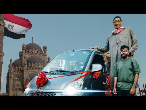 أطول رجل في مصر يدخل موسوعة جينيس العالمية