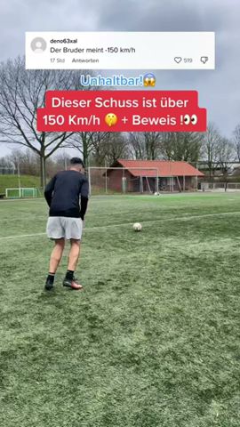 An alle die immer noch nicht glauben! Der Schuss ist über 150Km/h 🤫👀#shorts