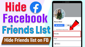 How to hide friends list on facebook new update | facebook friends only me facebook profile 2024