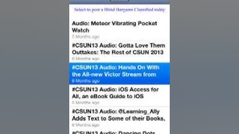 IOS Accessible App Spotlight - Blind Bargains