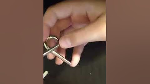 Metal Puzzle: Chain Link Solution