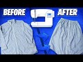 Upcycle a Men’s Dress Shirt | Simple Sewing Project for beginners!