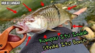 #Vlog 15 - Casting Sebarau Di IKBN Hulu Langat - Ultralight Stream Fishing