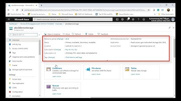 Understanding Azure Storage - Part 02: Demo