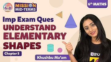 Understanding Elementary Shapes Class 6 Maths Chapter 5 - Important Exam Focussed Questions & Answer