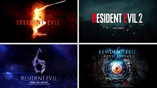 All RESIDENT EVIL Title Voices (1996-2021) Resimi