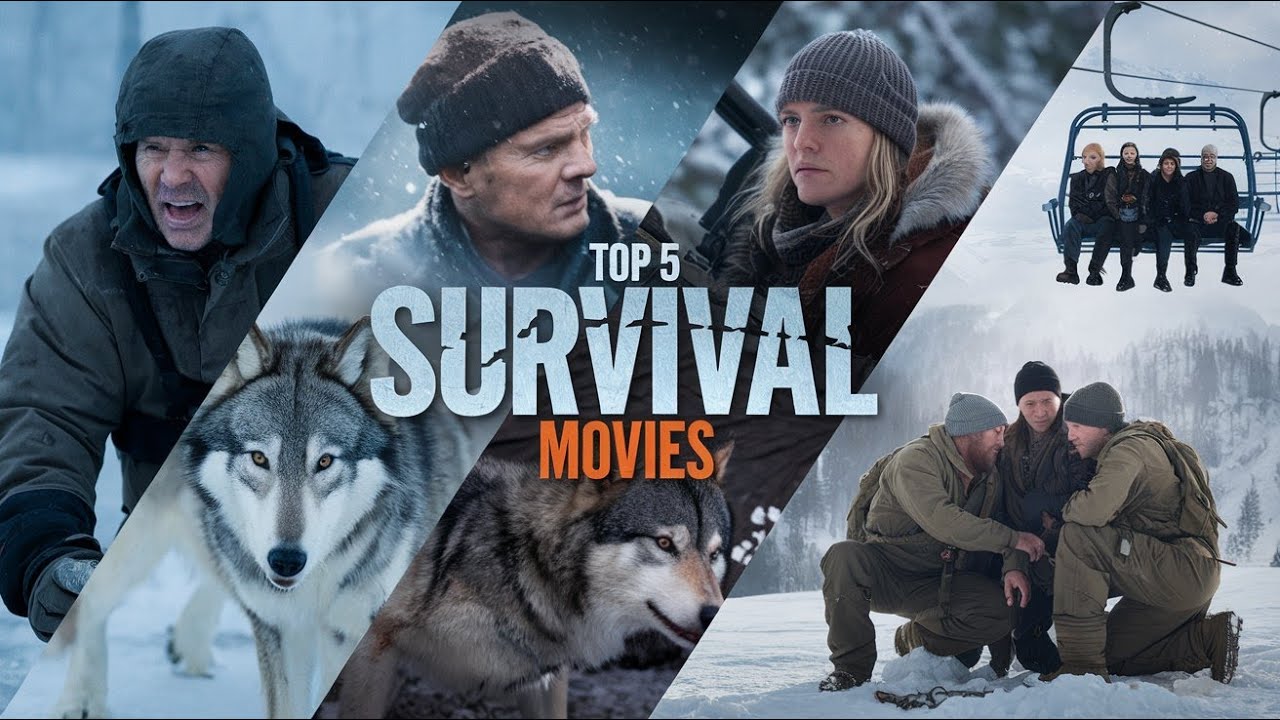 Top 5 Best Survival Movies You Must Watch | Thrilling Survival Movie