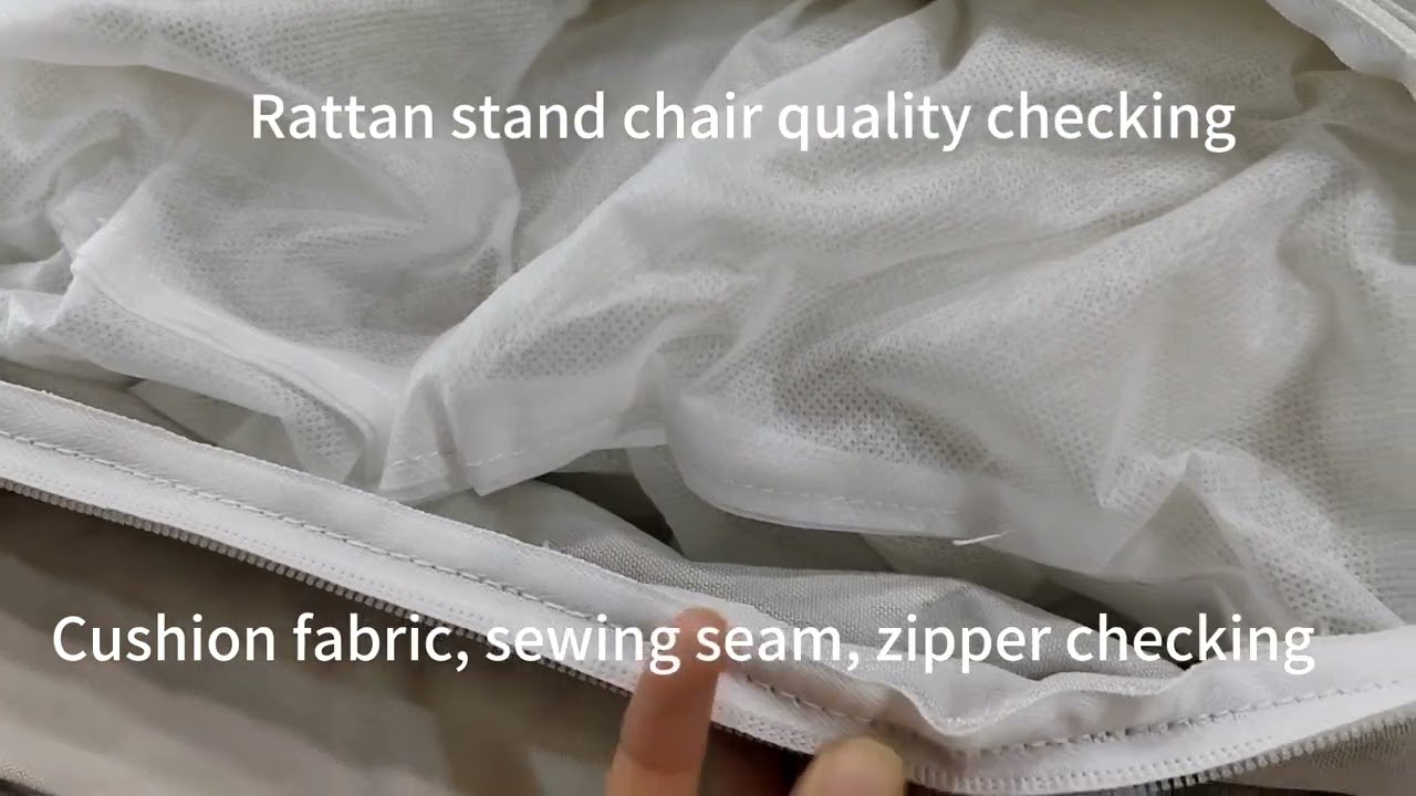 Most comfortable cozy patio rattan stand chair