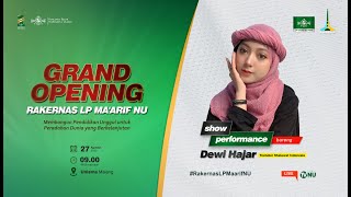 🔴 (LIVE) Grand Opening Rakernas LP Ma'arif NU bersama Dewi Hajar
