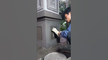 Xoa đáy vuông đấu chân cột