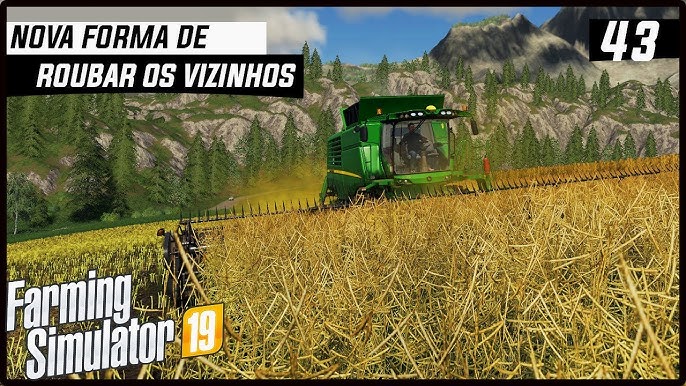 TRATOR MONSTRO! JOHN DEERE 9RX  FARMING SIMULATOR 19 [PT-BR] 