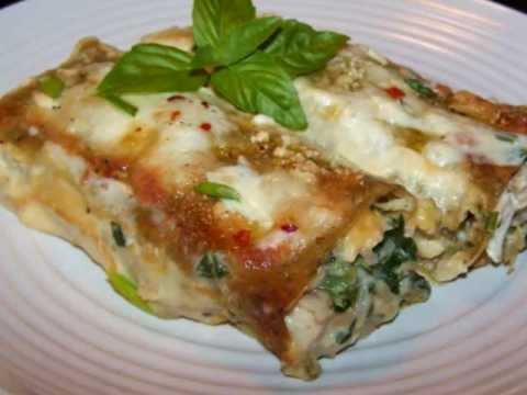 Chicken Florentine Roll Ups