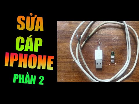 Hướng dẫn chi tiết sửa cáp sạc Iphone bị đứt dây – Phần 2