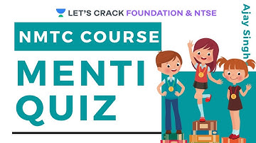 Menti Quiz | NMTC | Mathematics Class 10 | Ajay Singh