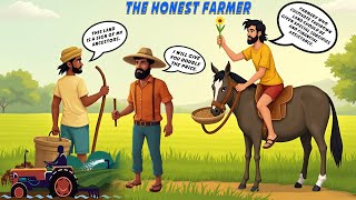 The Honest Farmer | English Moral Story | This Video For Kids | @ftfuntalesenglish