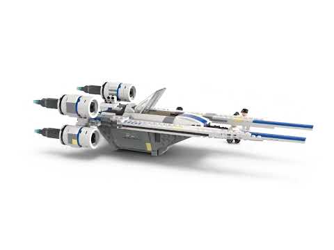Miniatura del video del prodotto LEGO - STAR WARS U-Wing Starfighter ribelle 75399