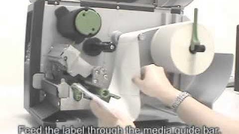 TTP 2410M loading media E