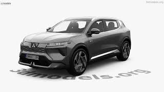 Mitsubishi Eclipse Cross EV 2026 3D model by 3DModels.org