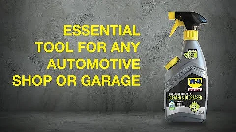 WD-40 Specialist Cleaner & Degreaser is for the Automotive Professional