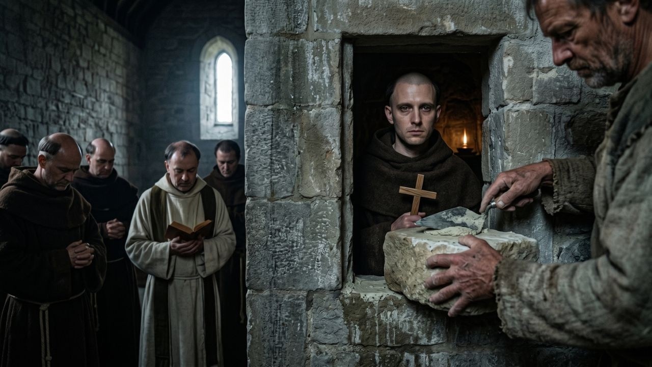 How a Medieval Monk Secretly Survived 10 Years in Isolation (1340)