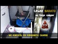 WC portátil LOW COST o cómo cagar en furgonetas camper pequeñas - EP1 VANLIFE - Viajar en furgoneta