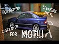 Preparing the calibra for an MOT